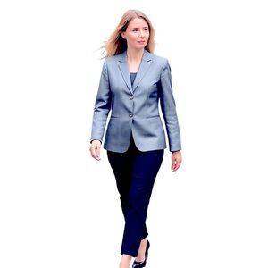 Piazza Sempione Silk Blazer Jacket
